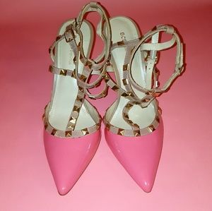 BCBGeneration: Darron Two-Tone Patent Pump